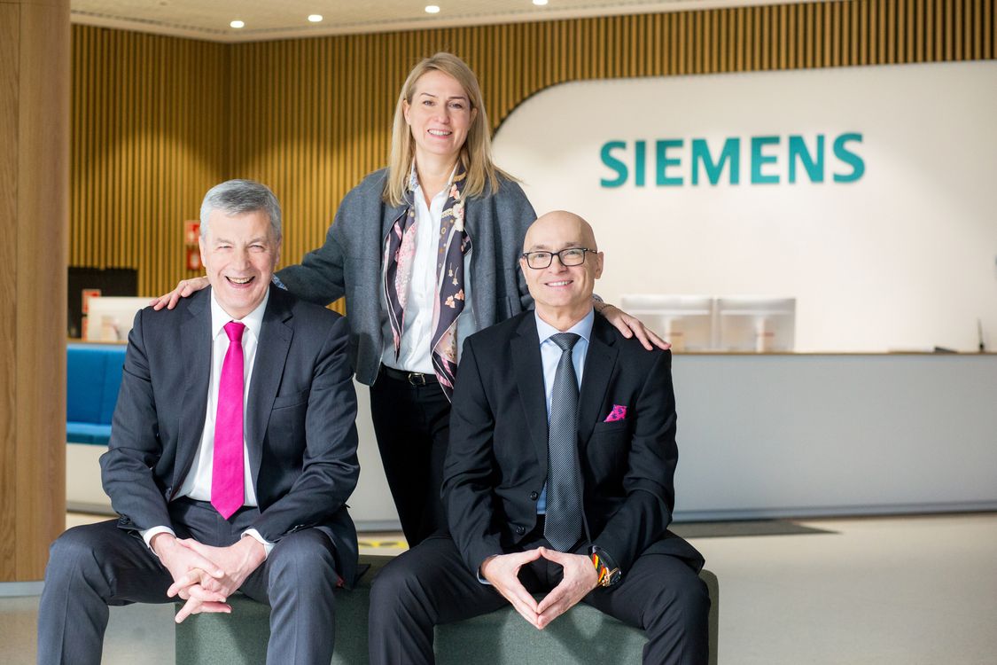 Zarząd Siemens Mobility PL oraz Krzysztof Celinski - odchodzący CEO SMO PL