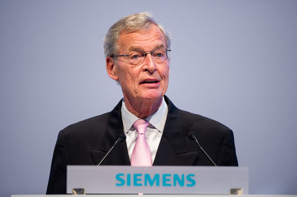 Annual Shareholders' Meeting of Siemens AG at the Olympiahalle in Munich, Germany