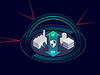 A graphic that shows how Siemens’ industrial security concept protects plants against cyber threats. 
