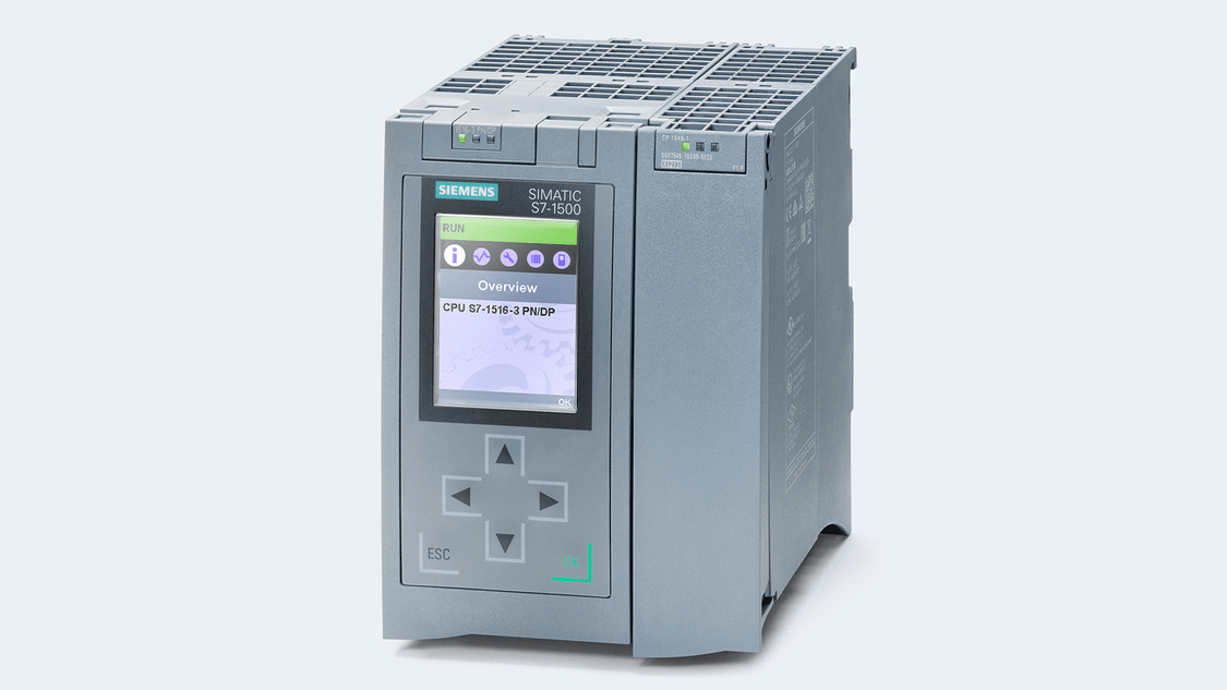 Produktbild eines SIMATIC S7-1500 mit Kommunikationsprozessor CP 1545-1 für cloudbasierte Anwendungen