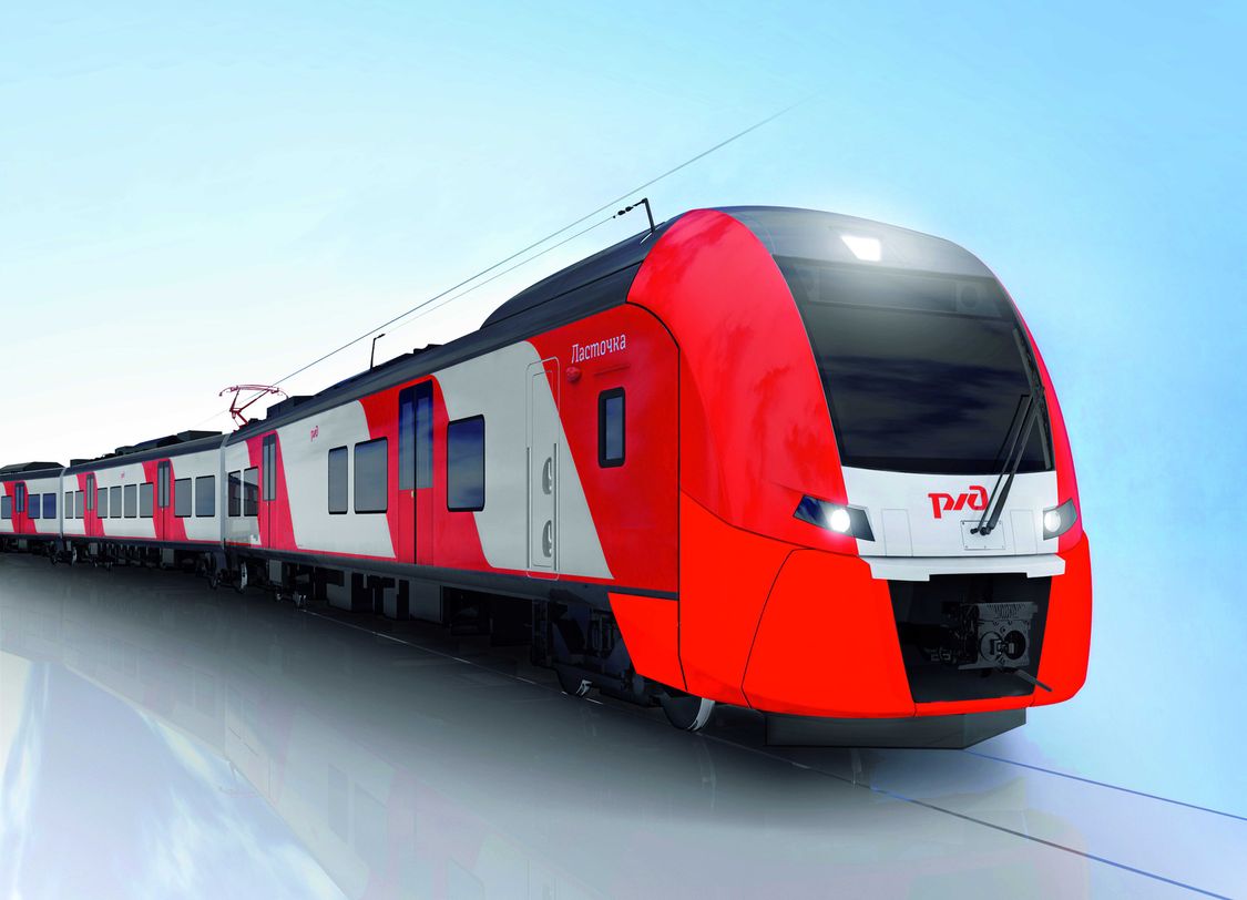 Pociąg Desiro w Rosji