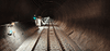Streckenausrüstung im Vereina-Tunnel