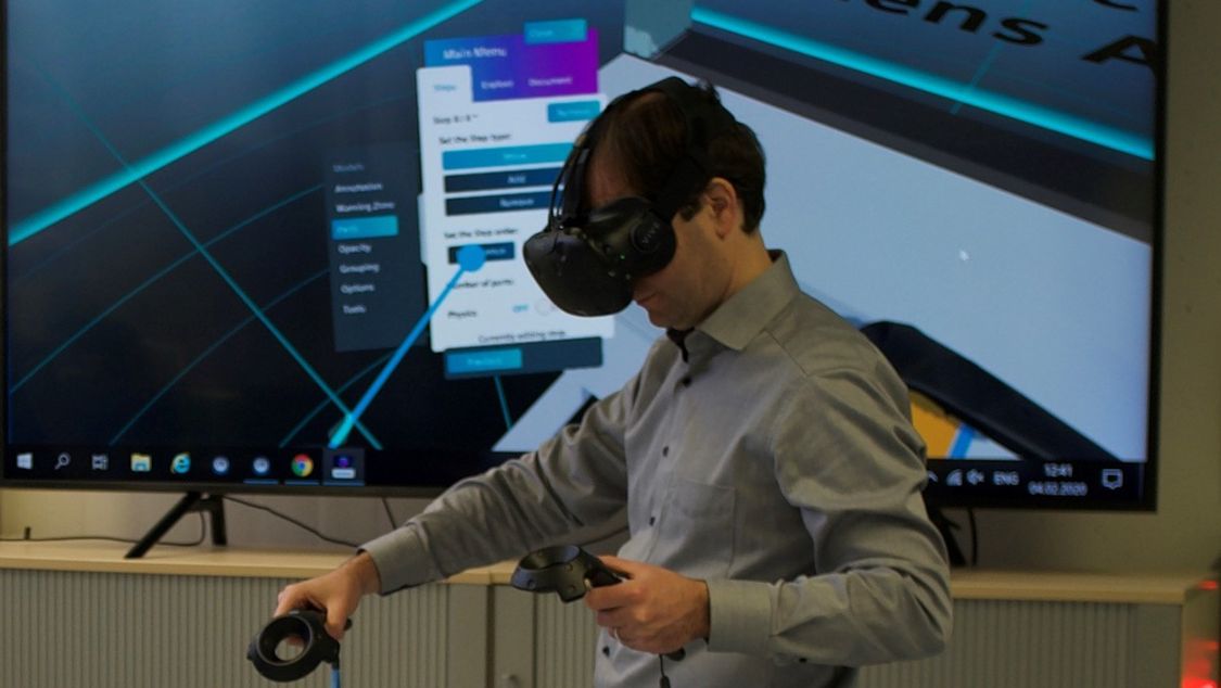 Training in der VR-Umgebung