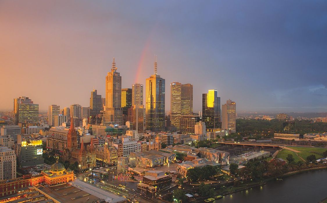 Melbourne's skyline