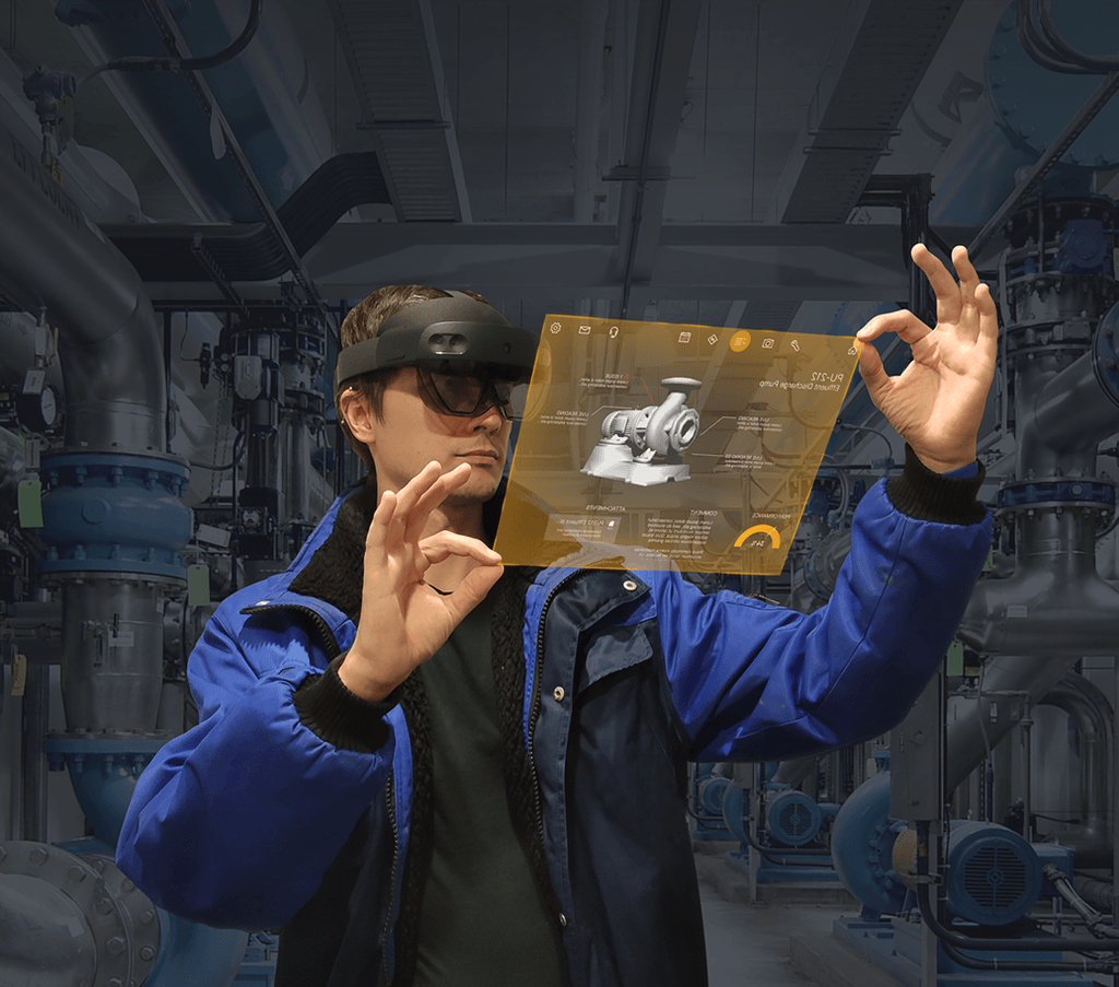 Holographic lenses for work