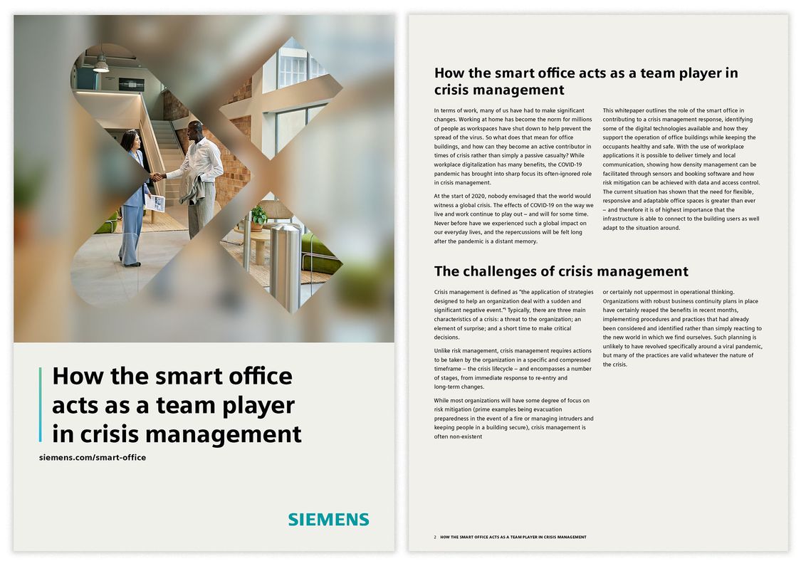 smart office and crisis management