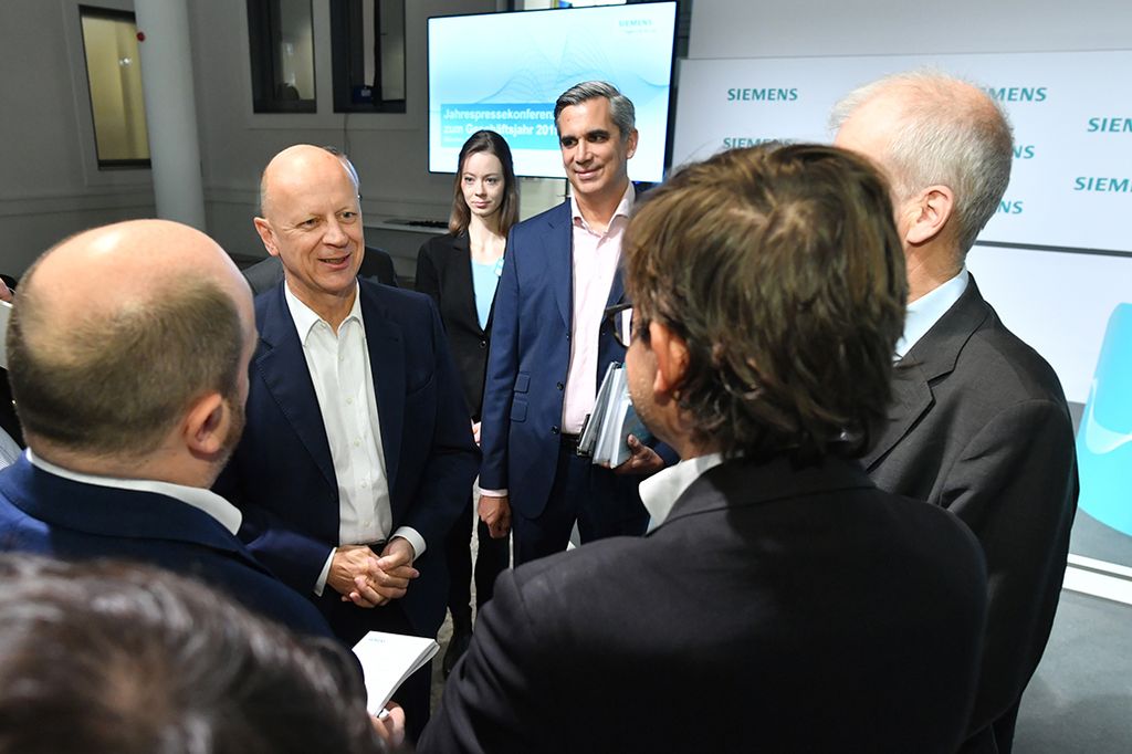 Annual Press Conference of Siemens AG on November 7, 2019