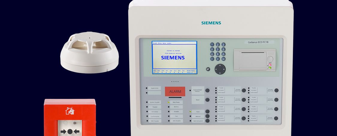 Siemens Cerberus ECO - fire protection system (GB)