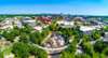 Aerial View of South Carolina buildings