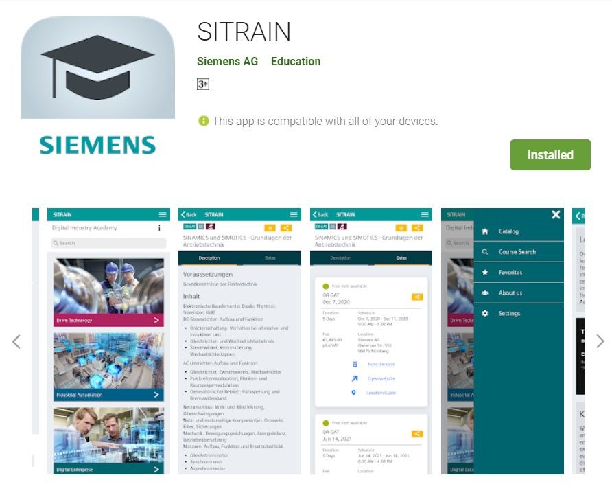 SITRAiN App