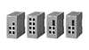 Image of a row of SCALANCE X-000 Industrial Ethernet switches