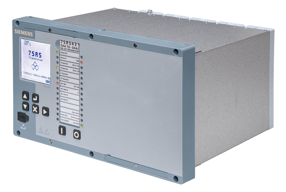 Transformer differential protection – Reyrolle 7SR54