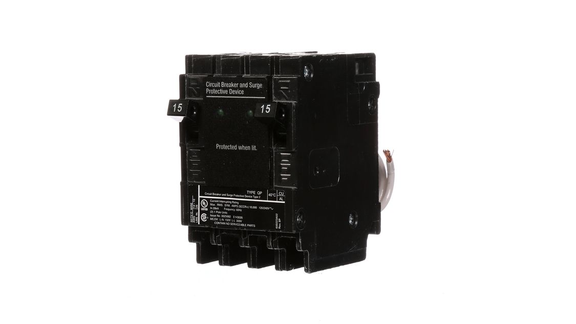 Tools Home Improvement Magnetic Circuit Breakers Siemens Q115df 15 Amp Afci Gfci Dual Function Circuit Breaker Plug On Load Center Style Us2 Q115df