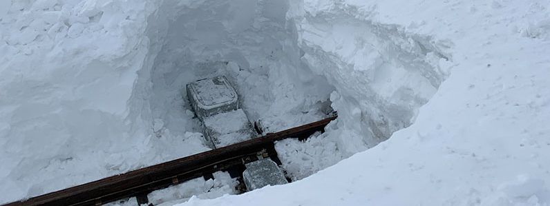 ITS710 Weichenstellsystem in Norwegen unter extremen Wetterbedingungen im Einsatz 