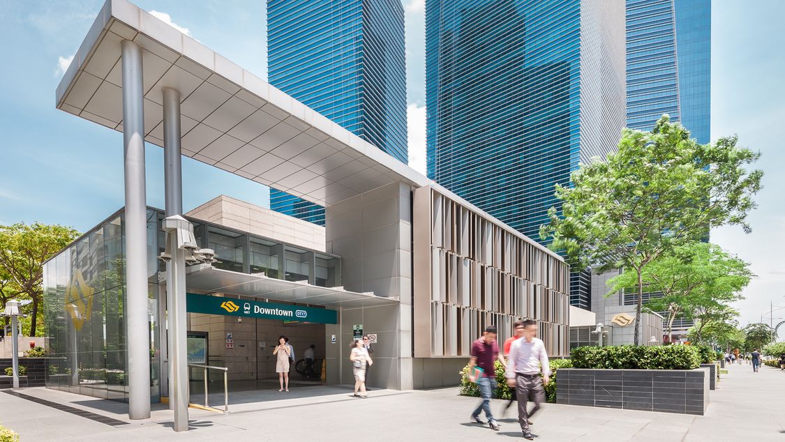 Singapore Downtown Line, working with the communications-based train control system.