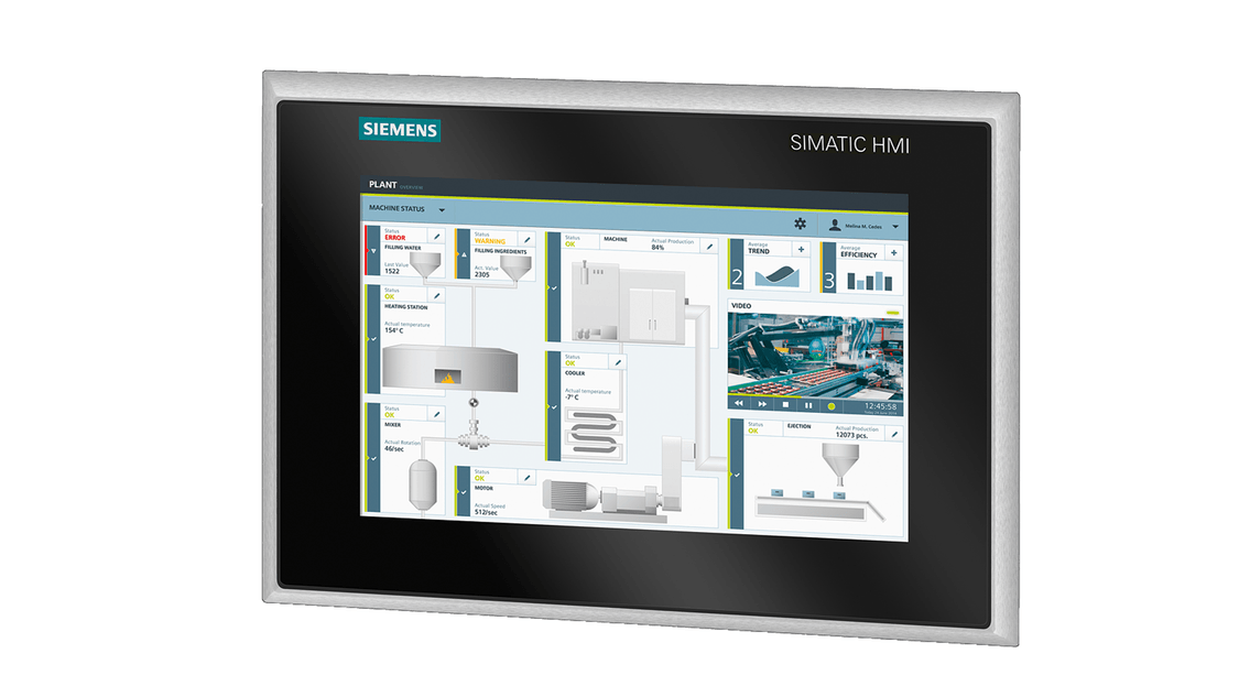 Siemens SIMATIC HMI TP900 Comfort Touch Screen Panel for sale online 