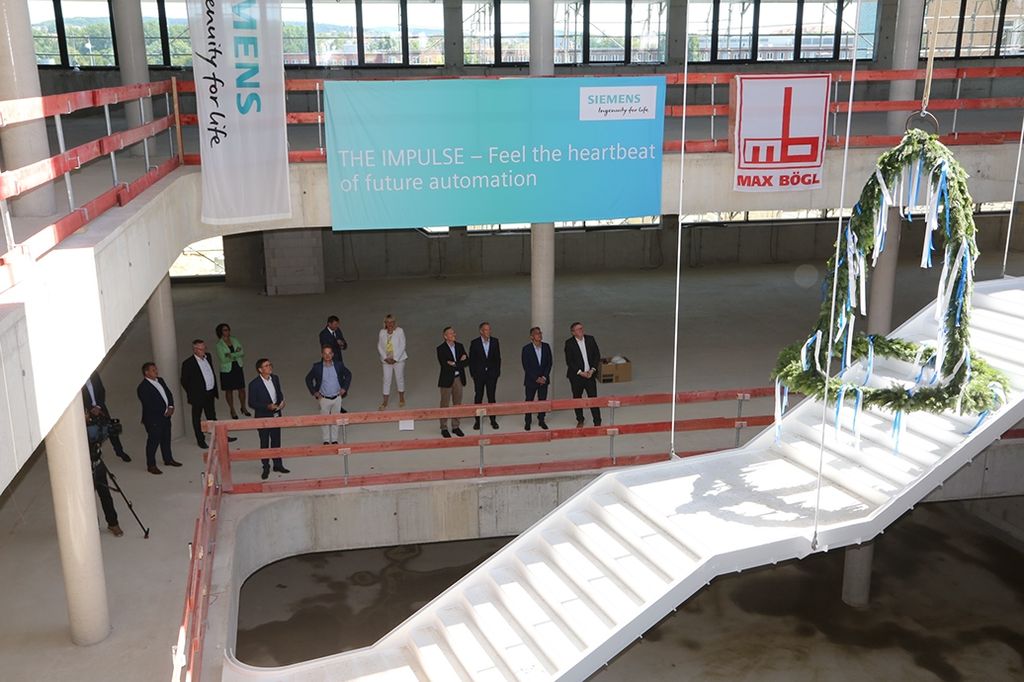 Digitales Besucherzentrum Amberg Presse Unternehmen Siemens