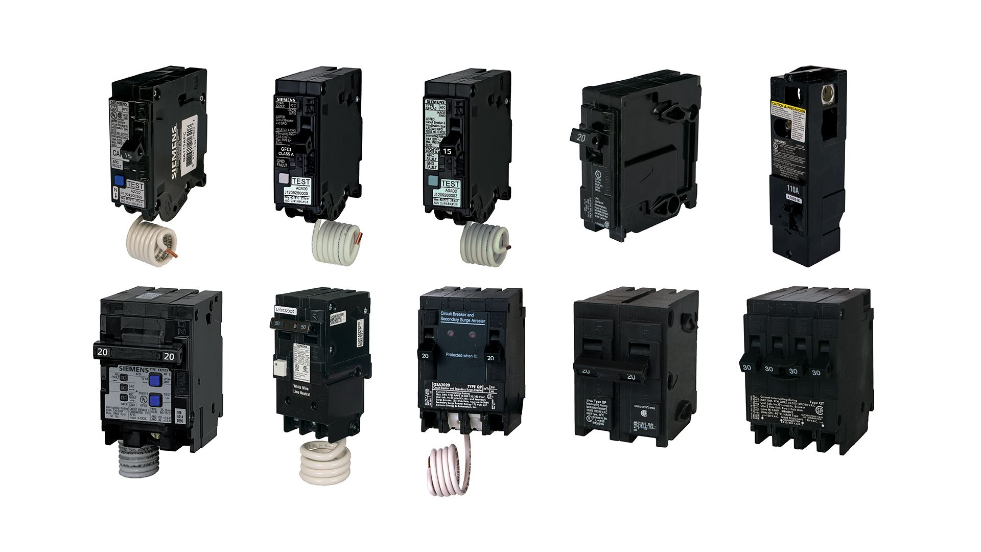 Circuit Breakers Residential Breakers Siemens US