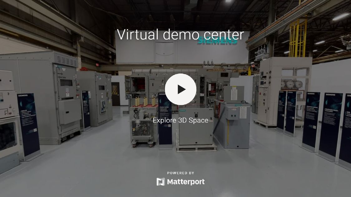 Siemens' power distribution equipment virtual demo 