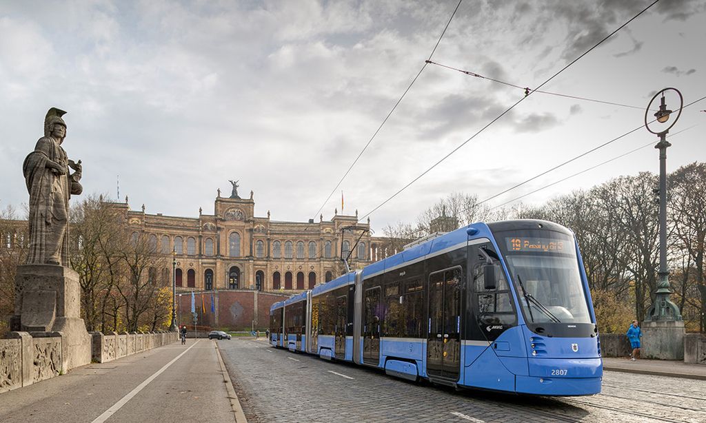 All trams in service in Munich