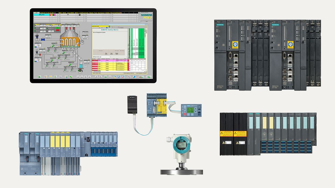 The automation portfolio from Siemens enables functional safety in the process industry
