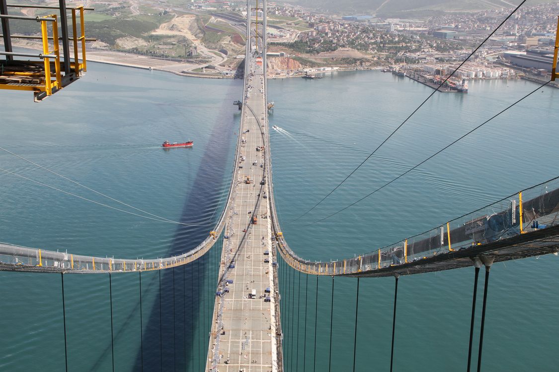 Dünya'nın dördüncü en büyük asma köprüsünde de Siemens imzası var