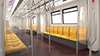 Bangkok Green Line metro train interior design of the seating area