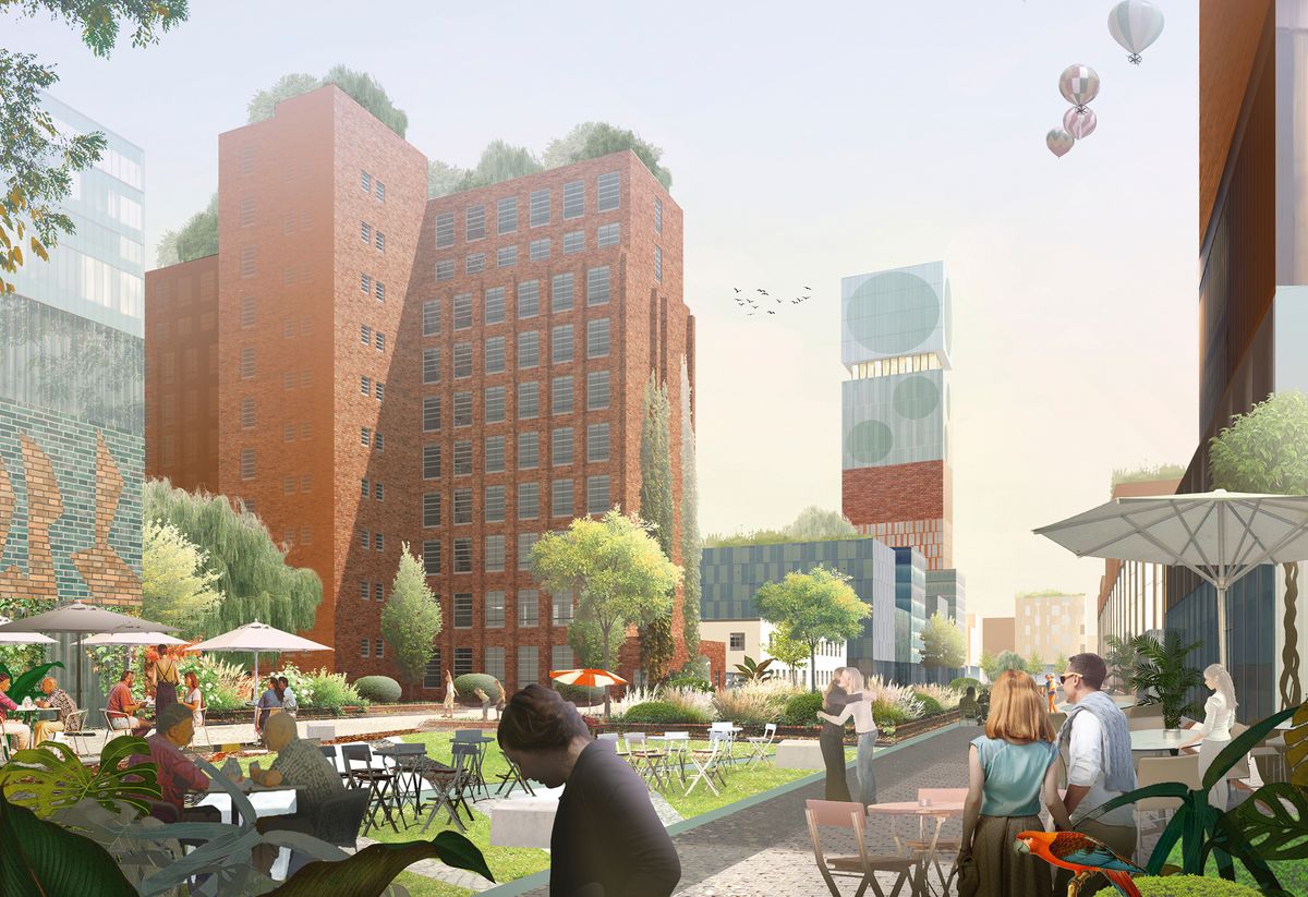Rendering: Siemensstadt 2.0
