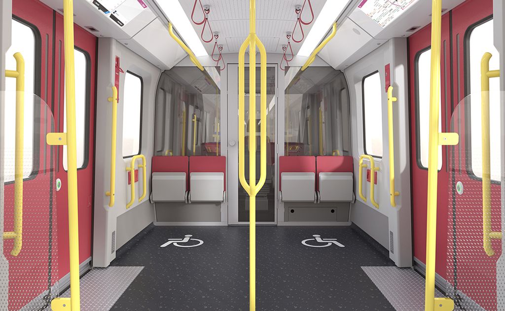 Wiener Linien und Siemens präsentieren Design für neue U-Bahn