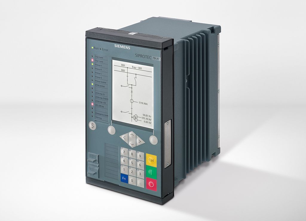 Siemens Siprotec-5-Gerät mit MindSphere-Schnittstelle
