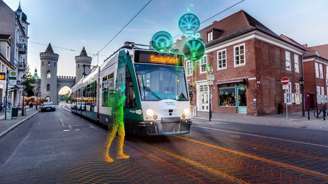 Die weltweit erste autonome Straßenbahn 
