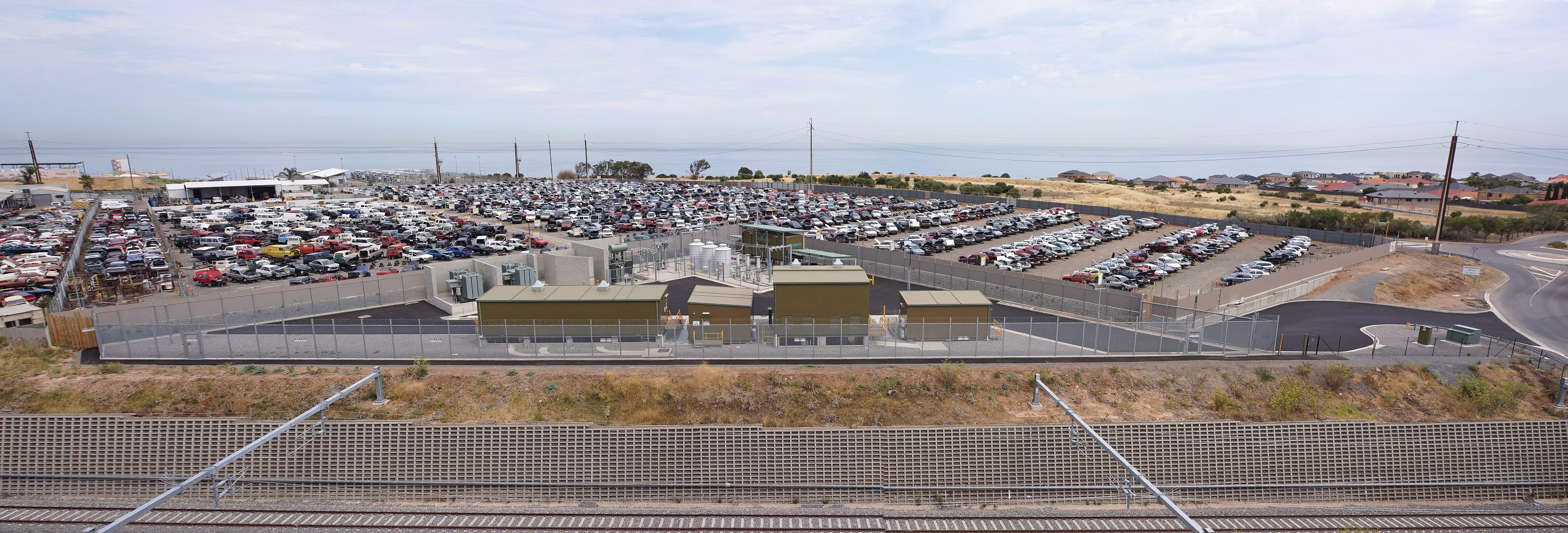 Sitras RAB plus station and parking area Sitras RAB plus from AC Traction Power Supply