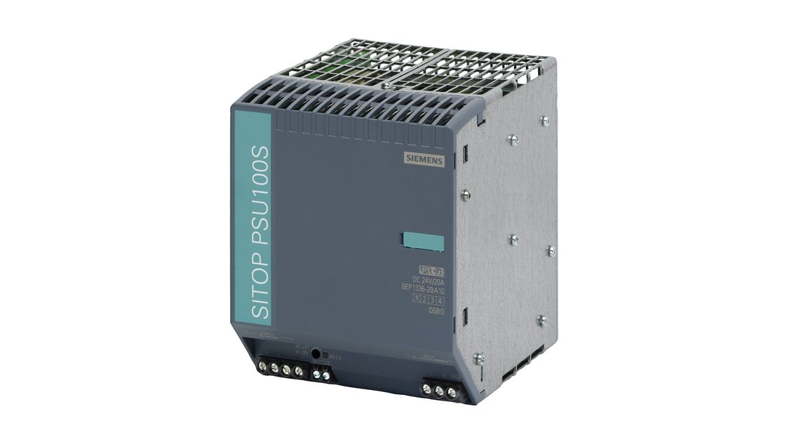 Fotografie produktu SITOP PSU100S, jednofázový, DC 24 V/20 A