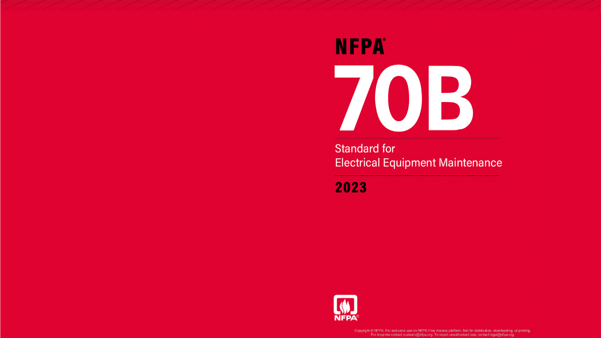 NPFA 70B Standards For Electrical Equipment Maintenance - Siemens US