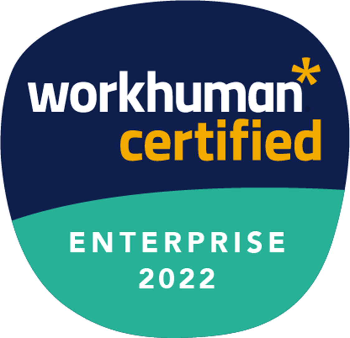 workhuman certified - Enterprise 2022 logo