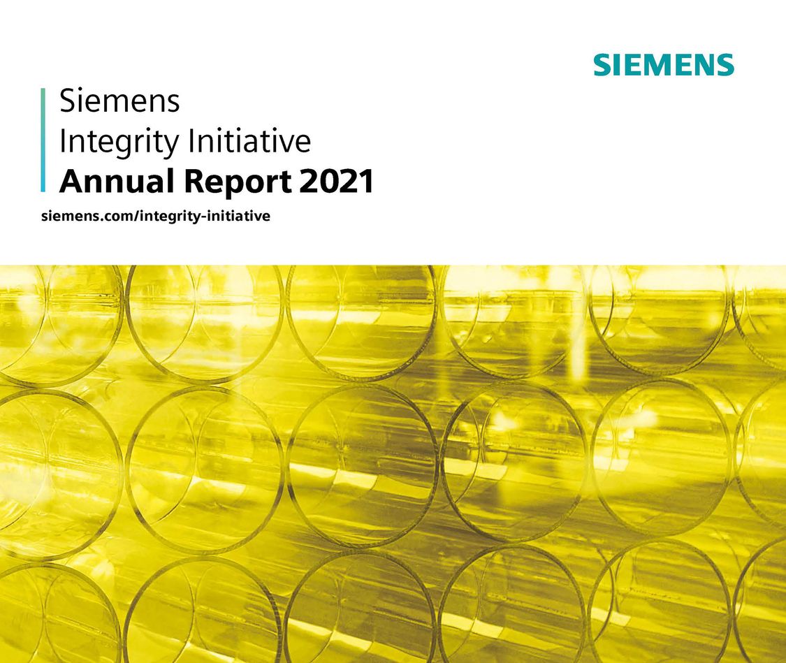 Siemens Integrity Report 2021