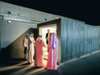 Five men standing at a Wayout microfactory wayout-water-purification-sustainability-sweden-microfactory