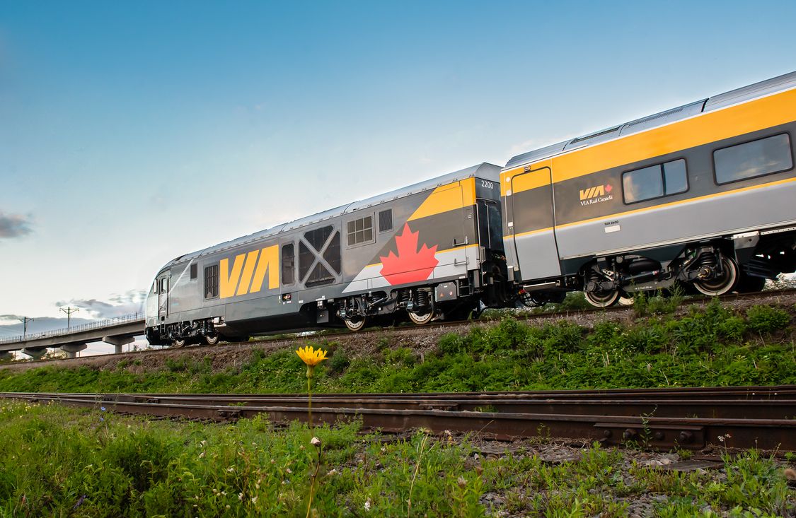 VIA Rail Venture Trainset