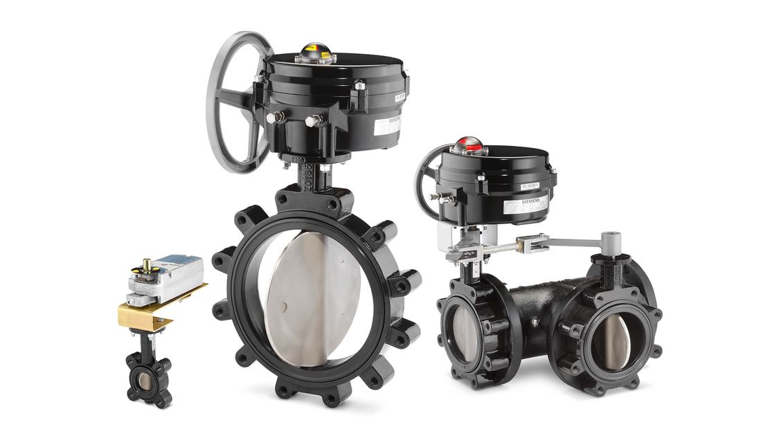 Butterfly Valves | Valves and actuators | Siemens USA