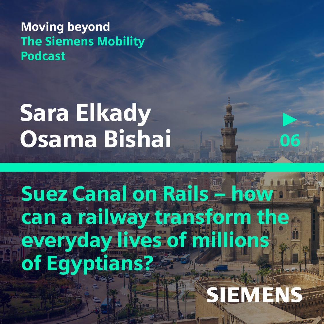 Siemens Mobility Podcast Cover Episode 5 Digitalization