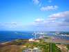 Alternative zu konventioneller Energieerzeugung – Windpark im Hafen von Akita, 2017 