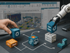 Software interface with 3D modules and robot Software interface with 3D modules and robot