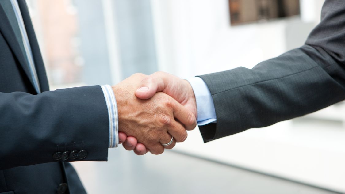 A handshake