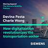 Siemens Mobility Podcast Cover Episode 5 Digitalization
