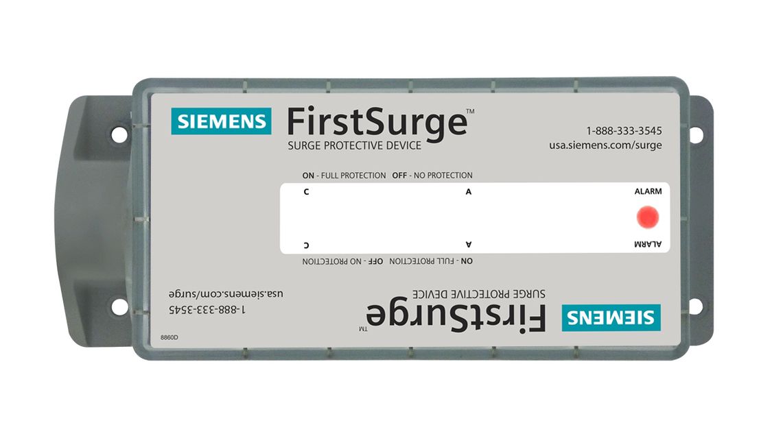 Siemens FS060 Protection Device Whole House Surge Protector Gray 