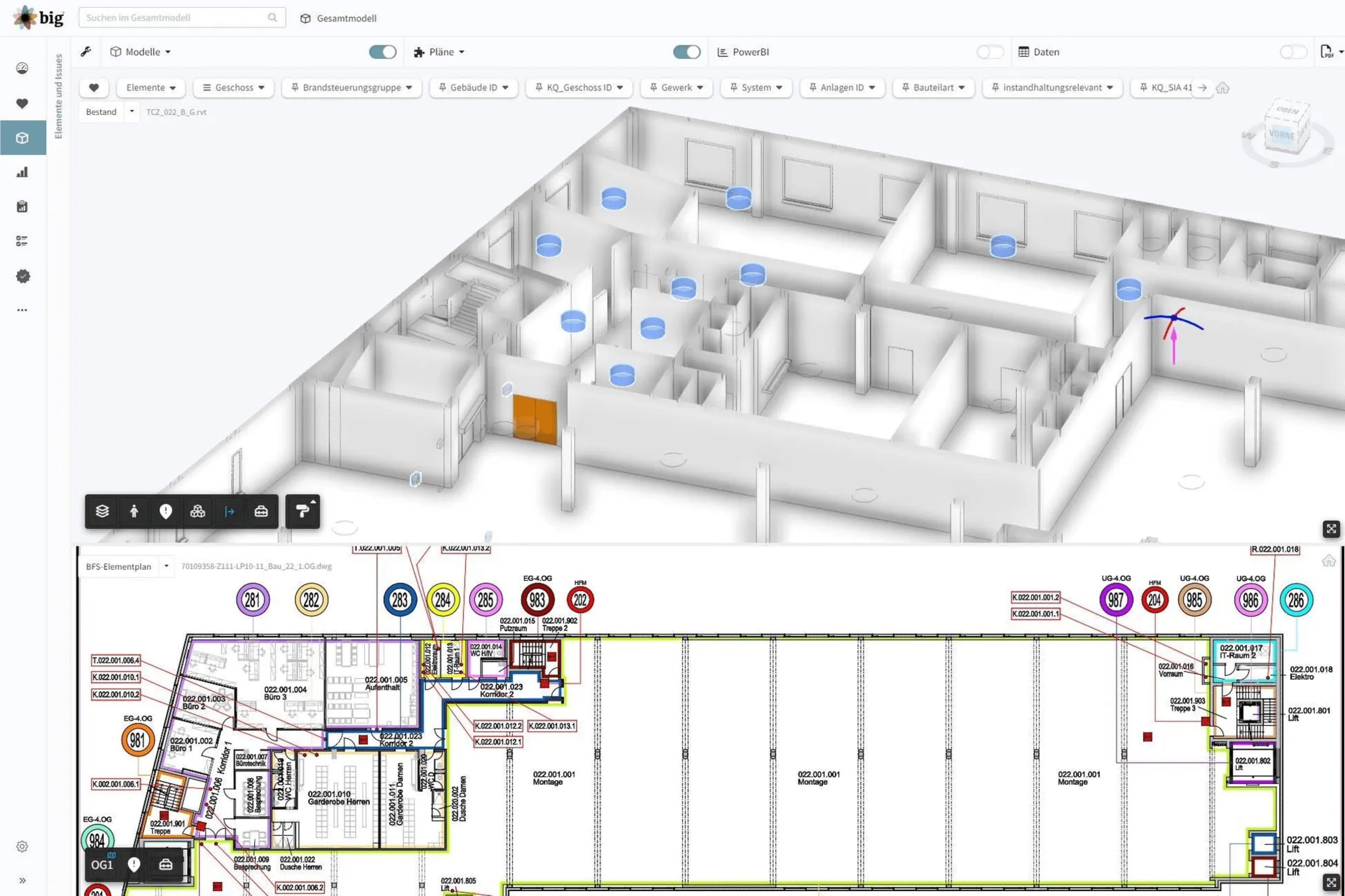 Fire event matrix powered by big®
