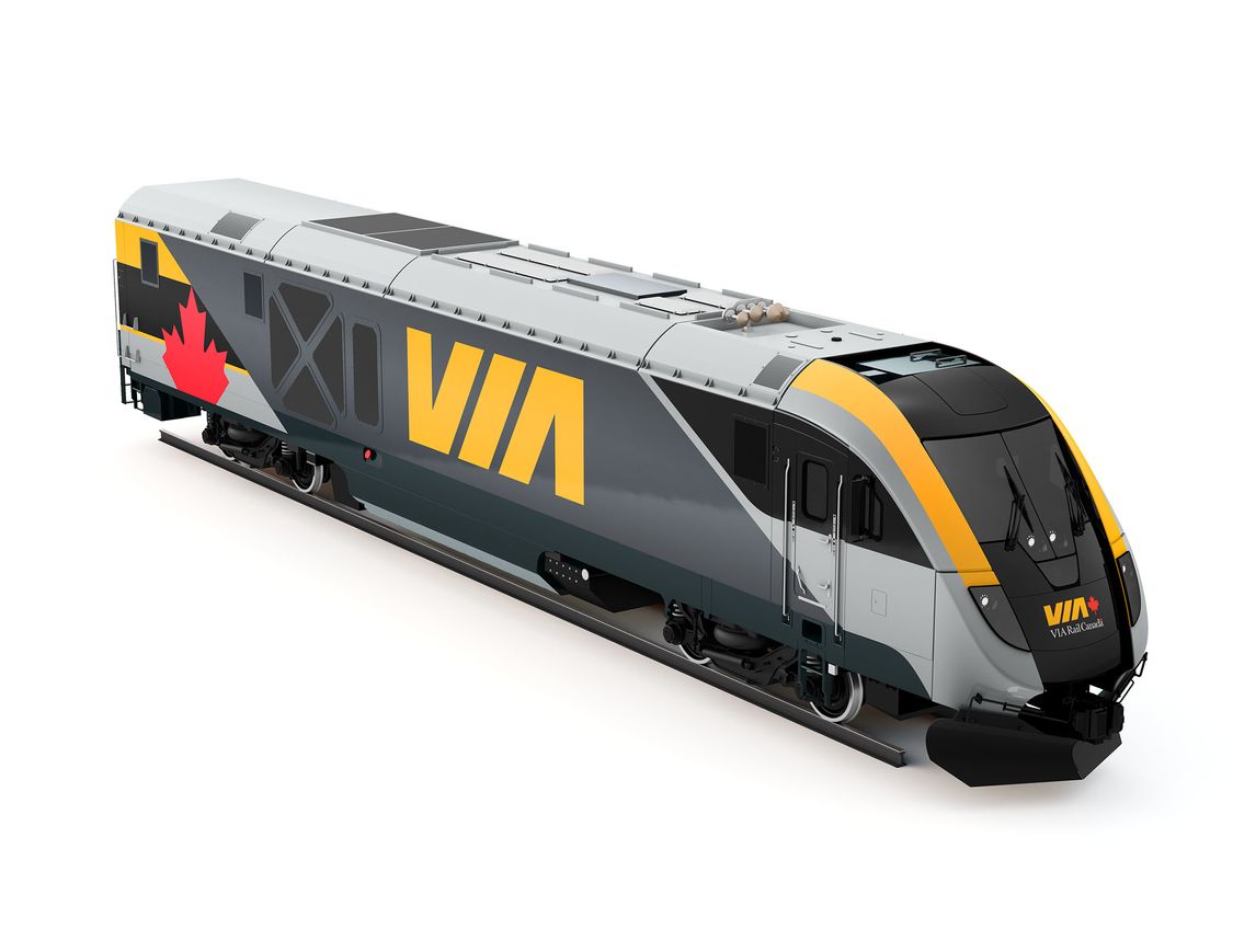 Venture trainsets for VIA Rail transform Canadian transportation