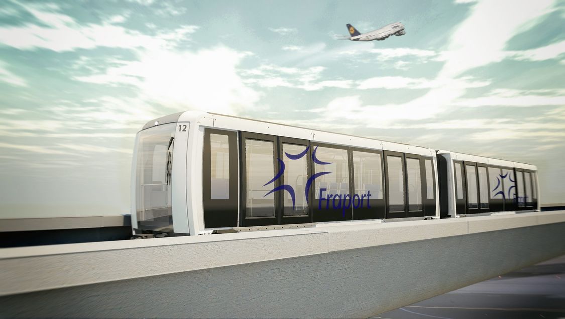 Arival Fully Automated People Mover for Frankfurt Airport