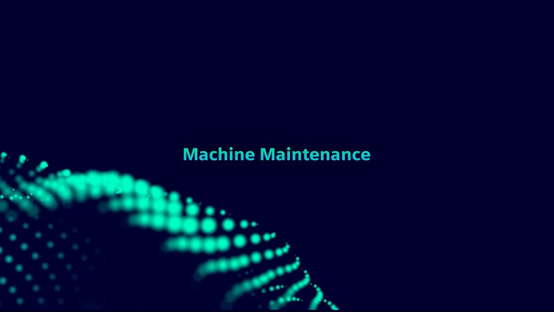 Machine maintenance