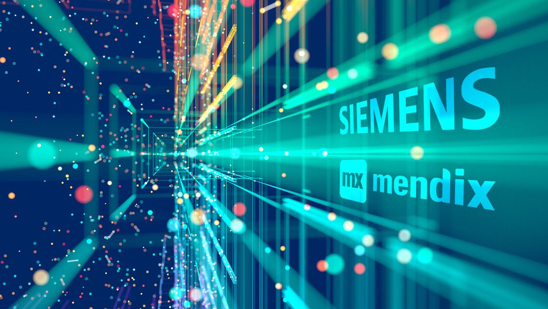 The low-code platform Mendix makes it easy for you to develop your own apps 